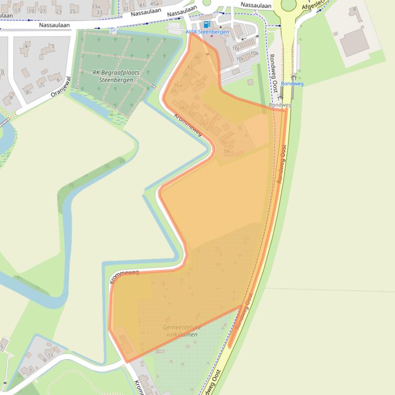 Kaart van postcodegebied 4651RL.