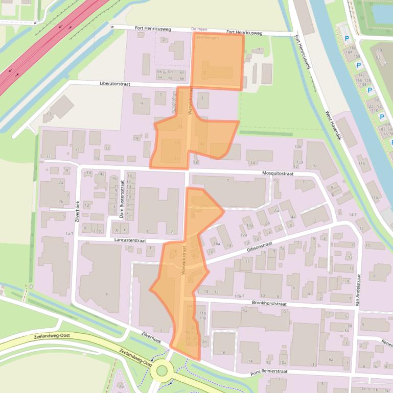 Kaart van postcodegebied 4651SX.