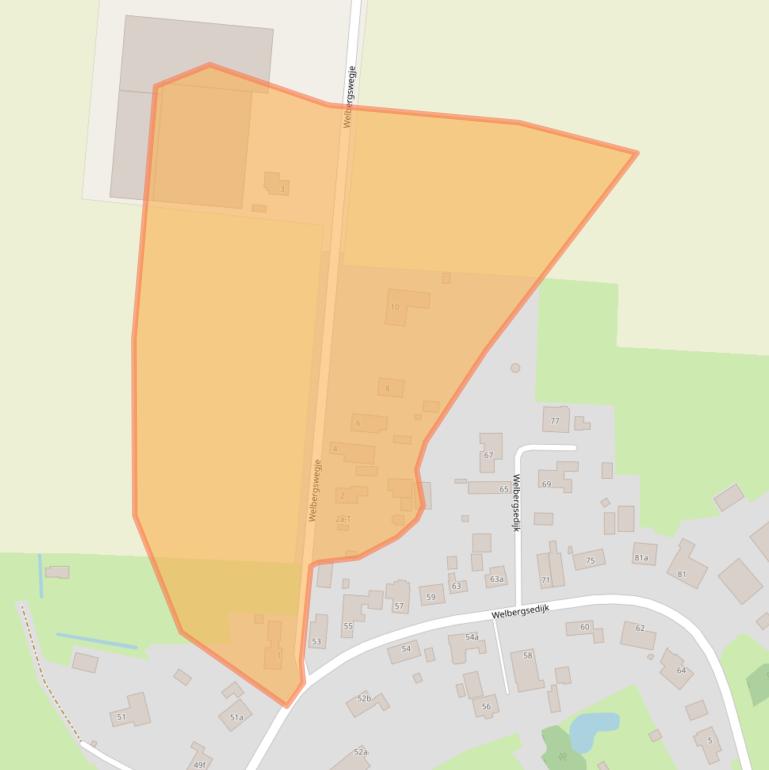 Kaart van postcodegebied 4651TH.