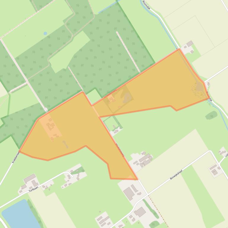 Kaart van postcodegebied 4651VE.