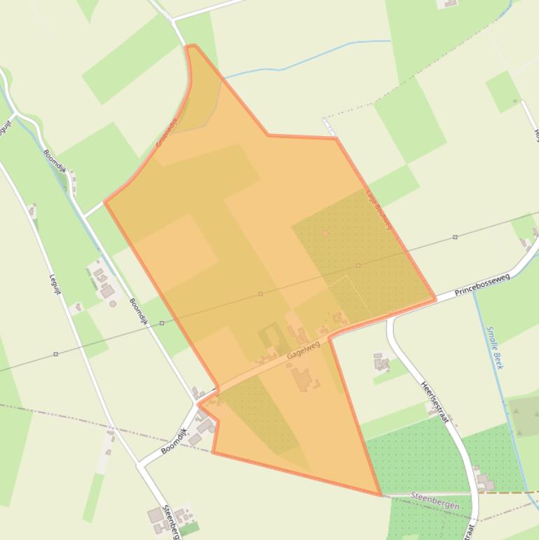 Kaart van postcodegebied 4651VL.