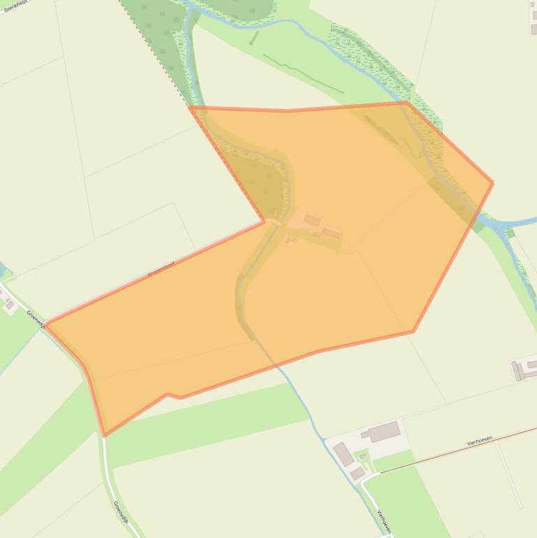 Kaart van postcodegebied 4651VT.