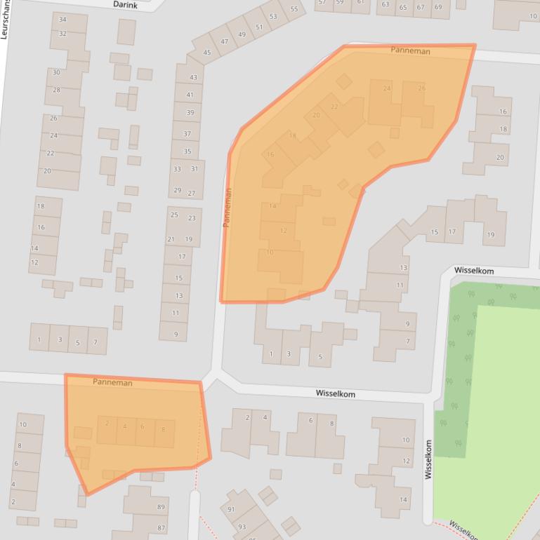 Kaart van postcodegebied 4651WK.