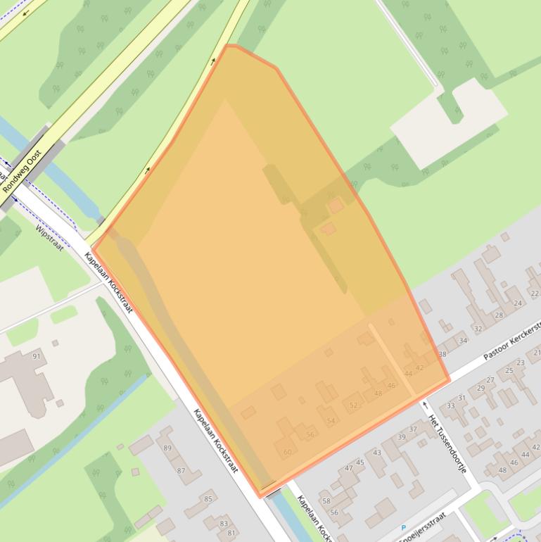 Kaart van postcodegebied 4651XT.