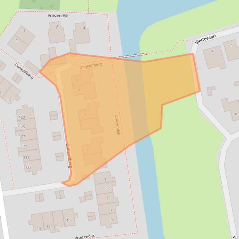 Kaart van postcodegebied 4651ZT.