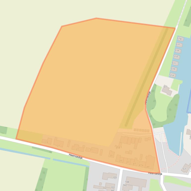 Kaart van postcodegebied 4655AK.