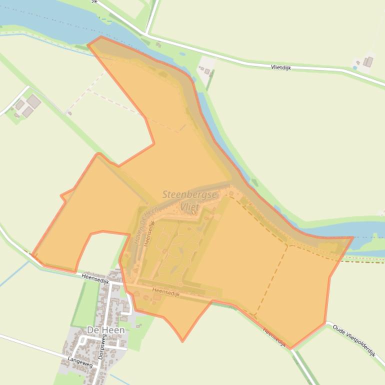 Kaart van postcodegebied 4655AL.