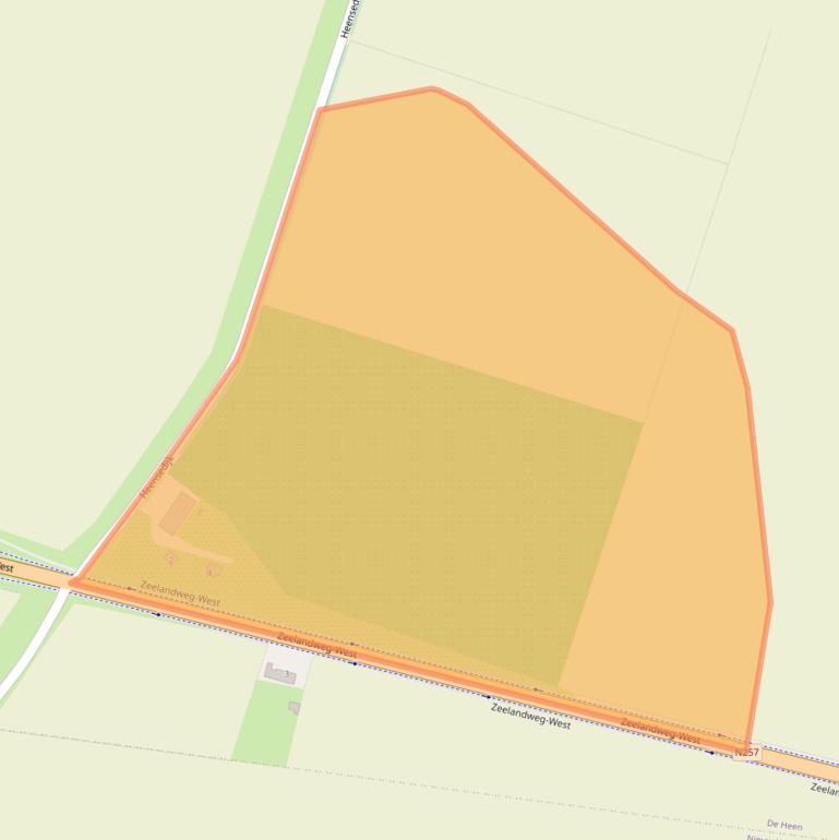 Kaart van postcodegebied 4655SK.