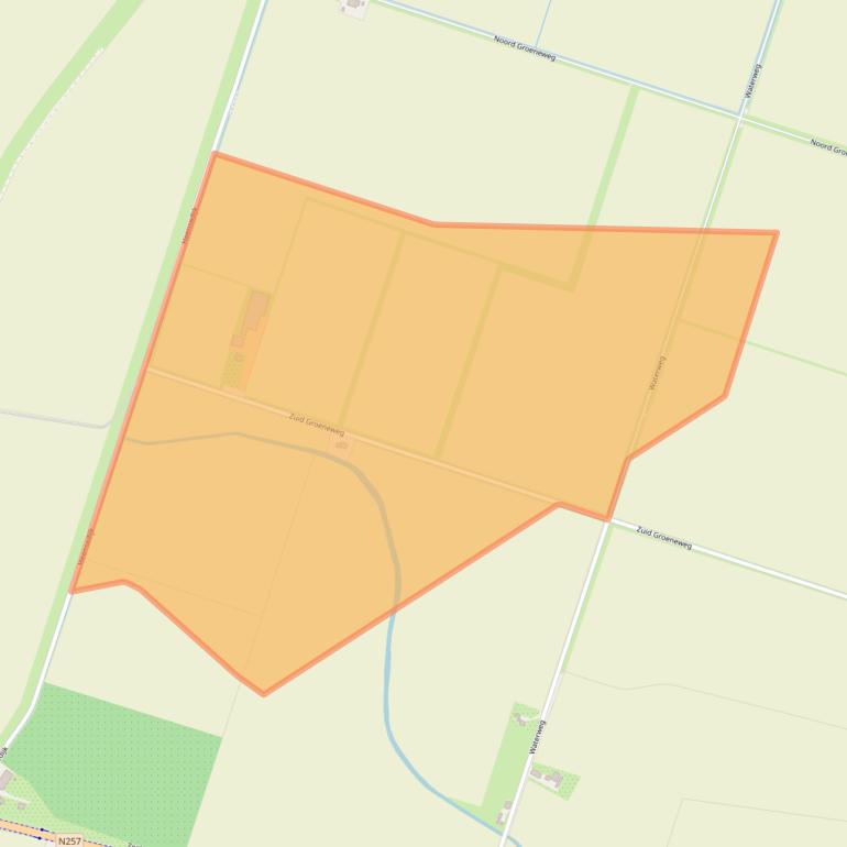 Kaart van postcodegebied 4655SN.