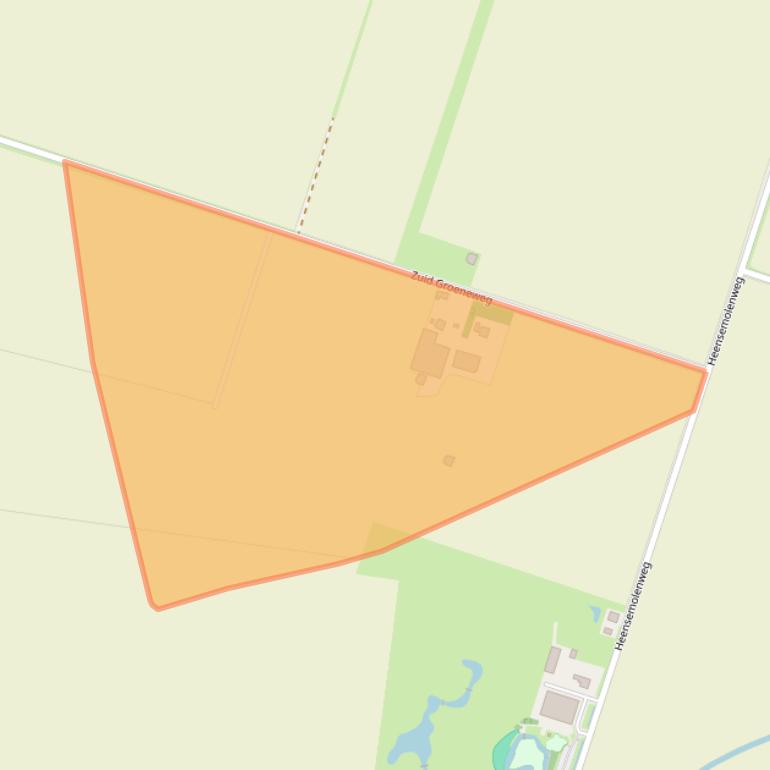 Kaart van postcodegebied 4655TA.