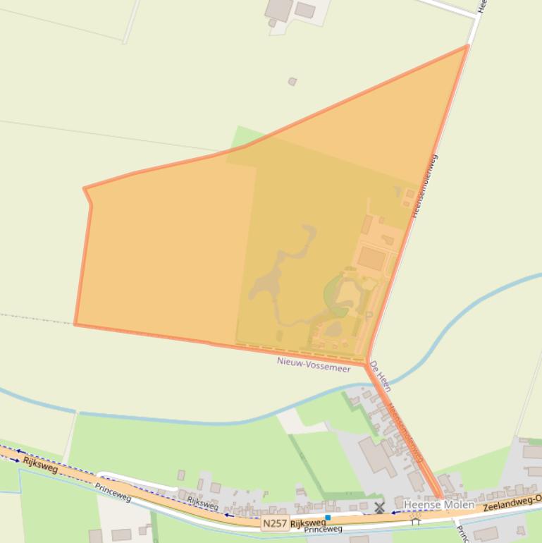 Kaart van postcodegebied 4655TB.