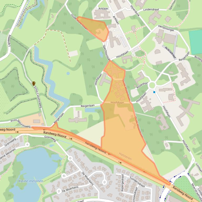 Kaart van postcodegebied 4661AG.