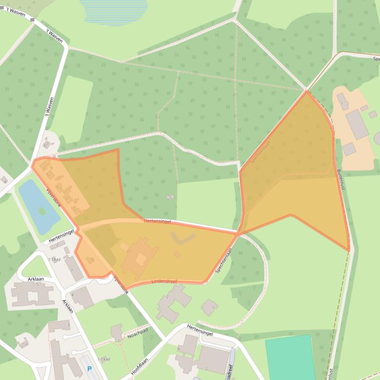 Kaart van postcodegebied 4661AK.