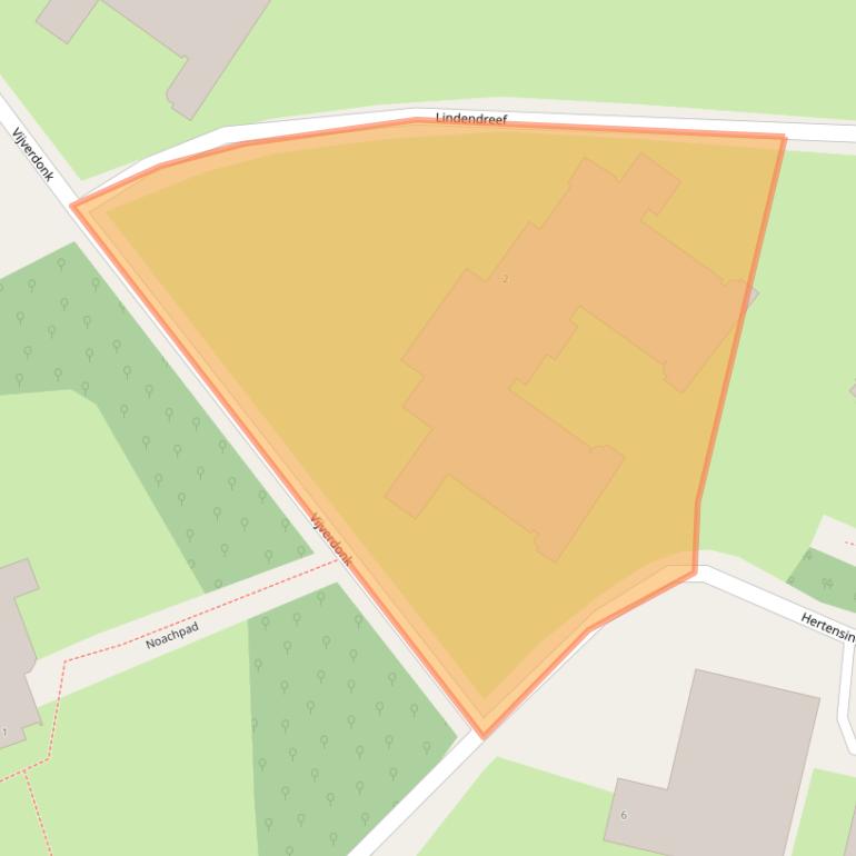 Kaart van postcodegebied 4661AS.