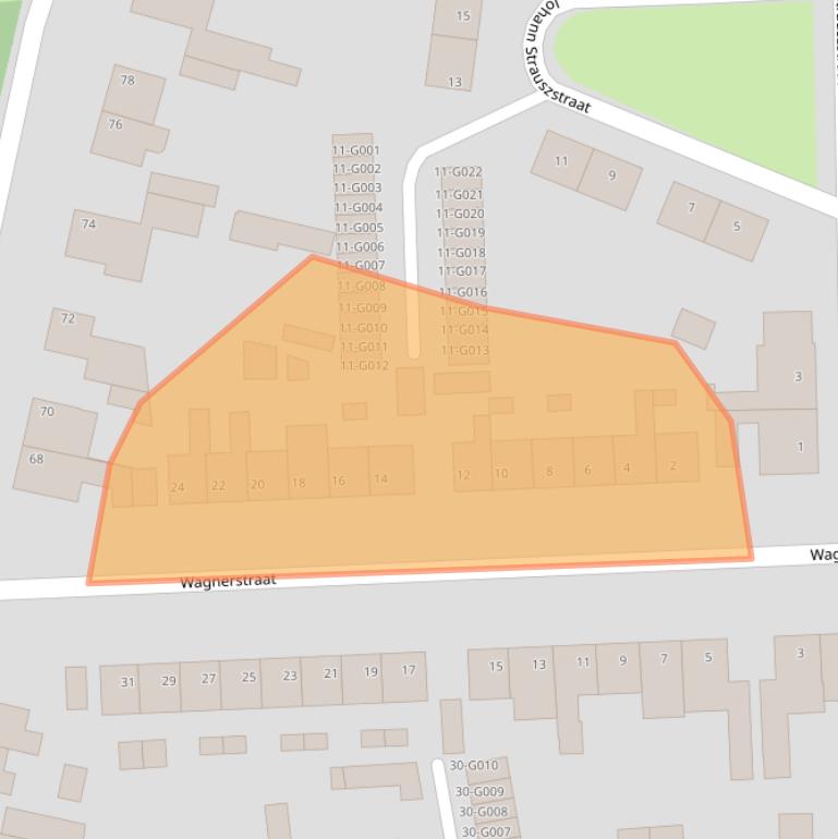 Kaart van postcodegebied 4661CS.