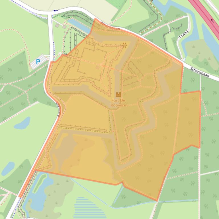 Kaart van postcodegebied 4661PM.