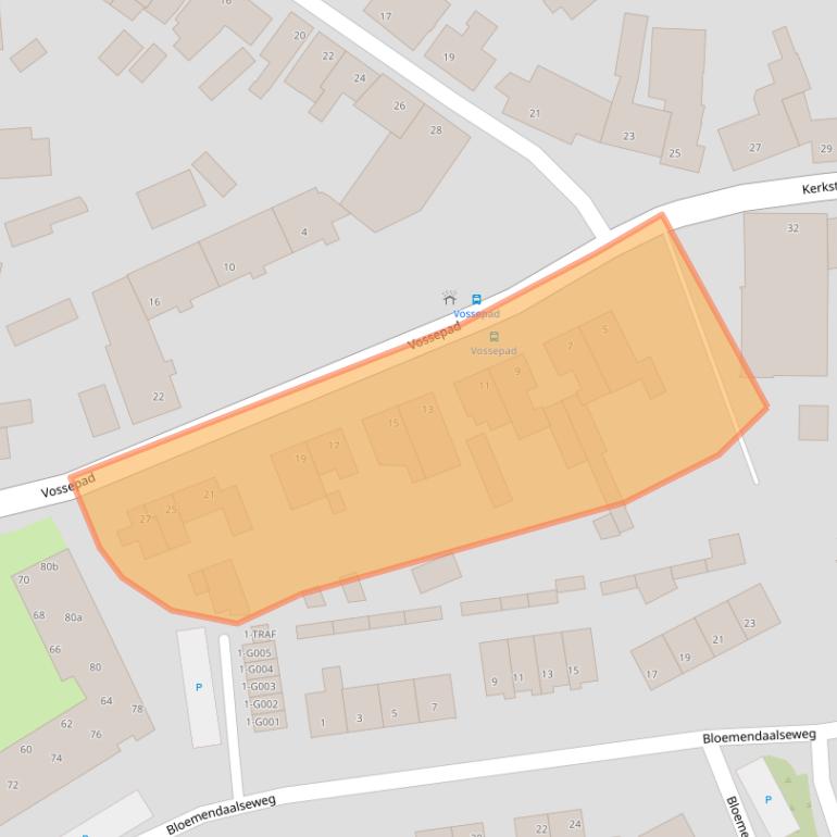 Kaart van postcodegebied 4664BT.