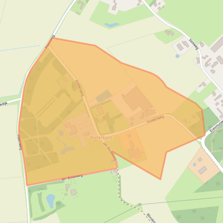 Kaart van postcodegebied 4664PB.