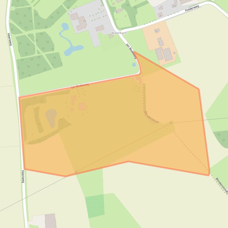 Kaart van postcodegebied 4664PC.