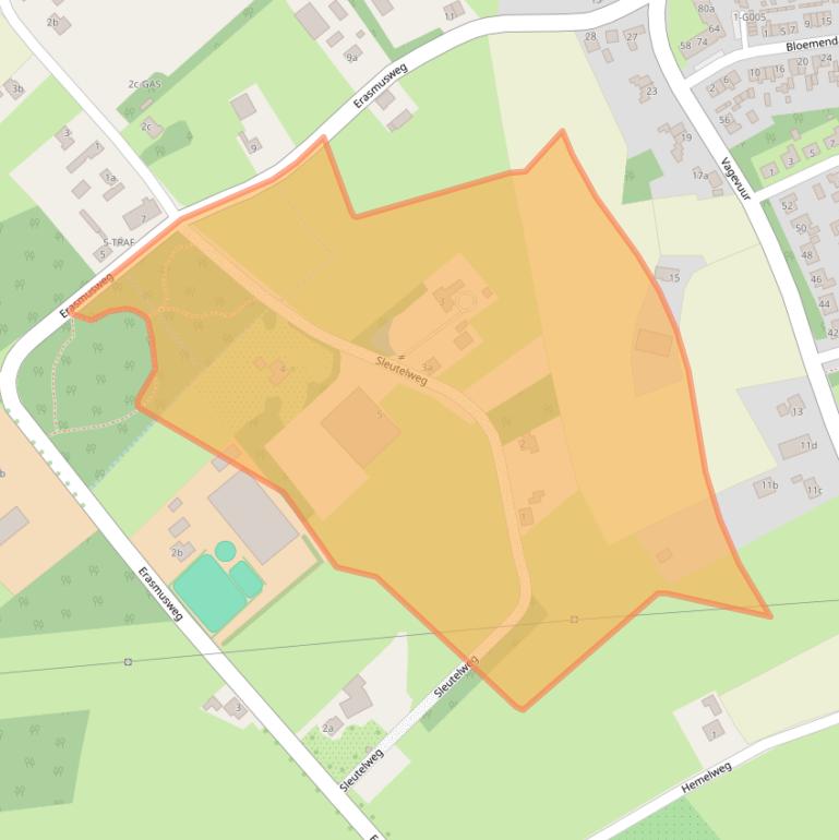 Kaart van postcodegebied 4664PD.