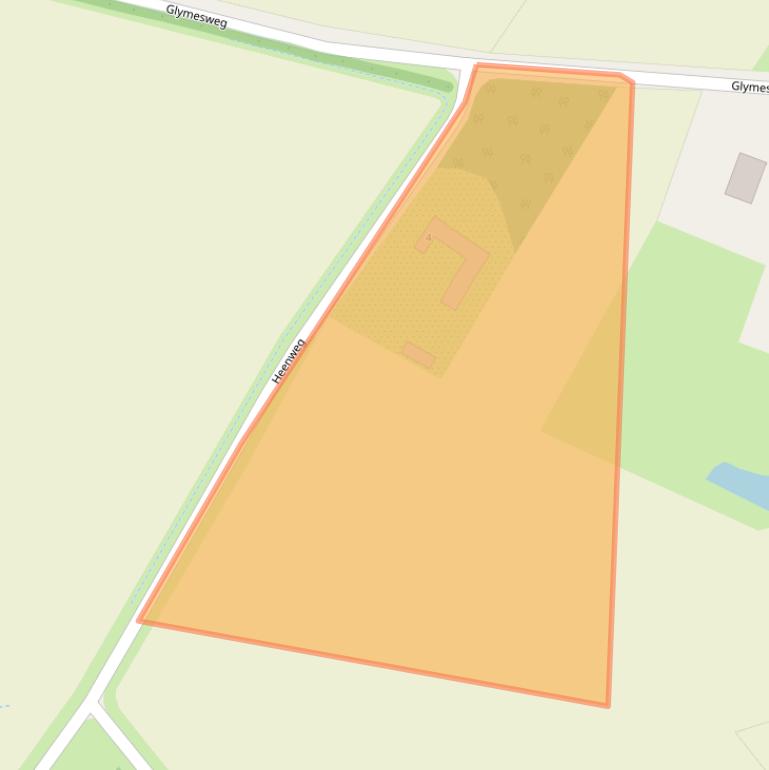 Kaart van postcodegebied 4664RK.