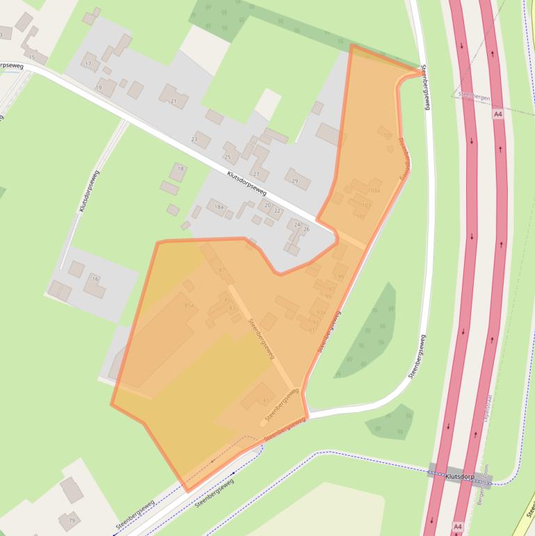 Kaart van postcodegebied 4664RW.