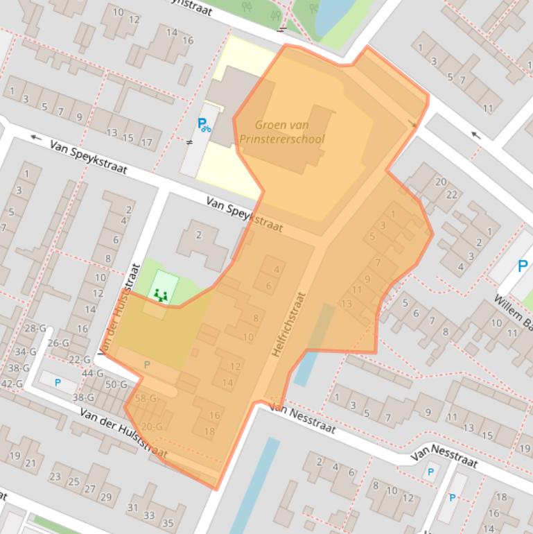 Kaart van postcodegebied 4671AV.