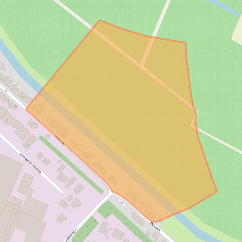 Kaart van postcodegebied 4671BP.