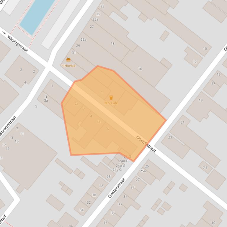 Kaart van postcodegebied 4671BV.