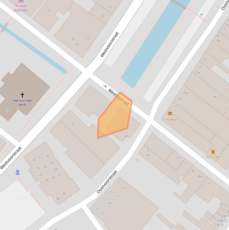 Kaart van postcodegebied 4671CB.