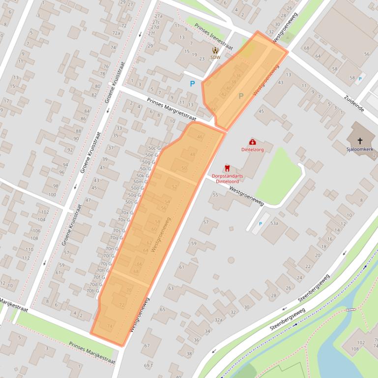 Kaart van postcodegebied 4671CN.