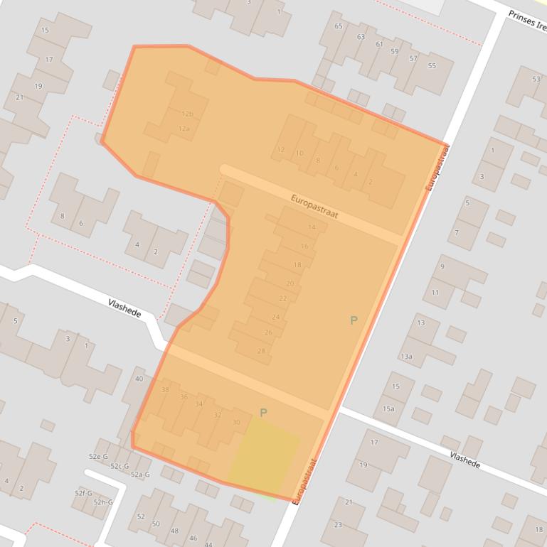 Kaart van postcodegebied 4671EV.