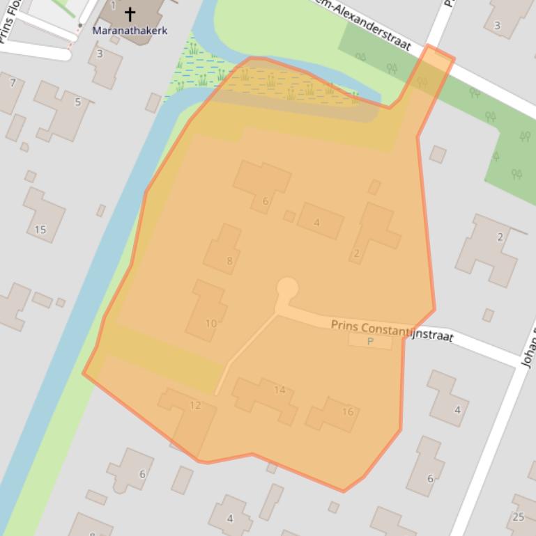 Kaart van postcodegebied 4671GH.