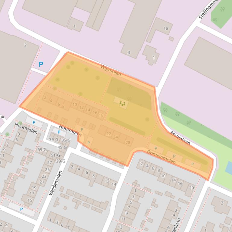 Kaart van postcodegebied 4671HD.