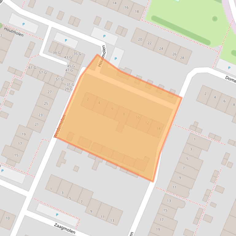 Kaart van postcodegebied 4671HH.