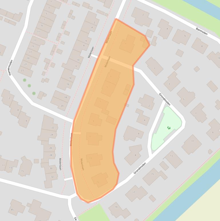 Kaart van postcodegebied 4671JC.