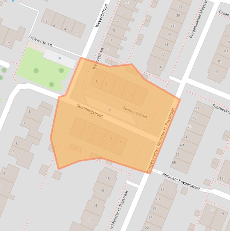 Kaart van postcodegebied 4671KG.