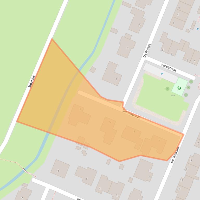 Kaart van postcodegebied 4671KK.