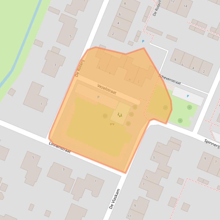 Kaart van postcodegebied 4671KM.