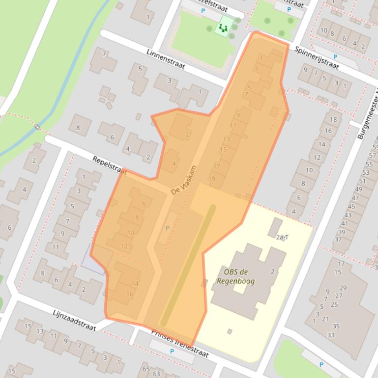 Kaart van postcodegebied 4671KP.