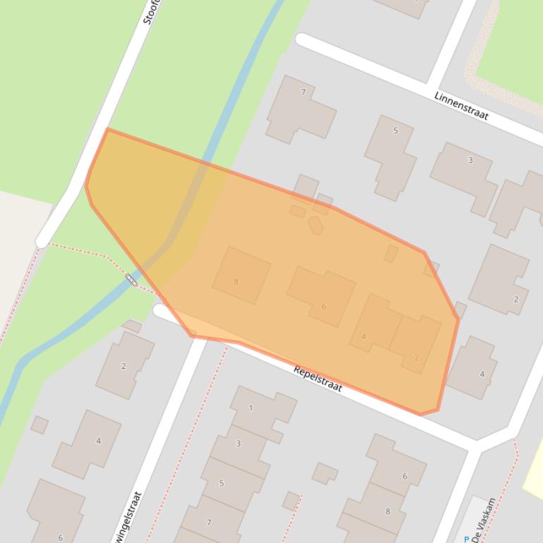 Kaart van postcodegebied 4671KS.