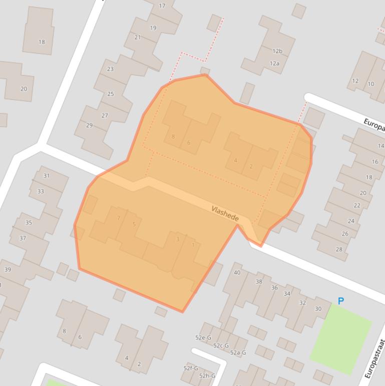 Kaart van postcodegebied 4671KT.