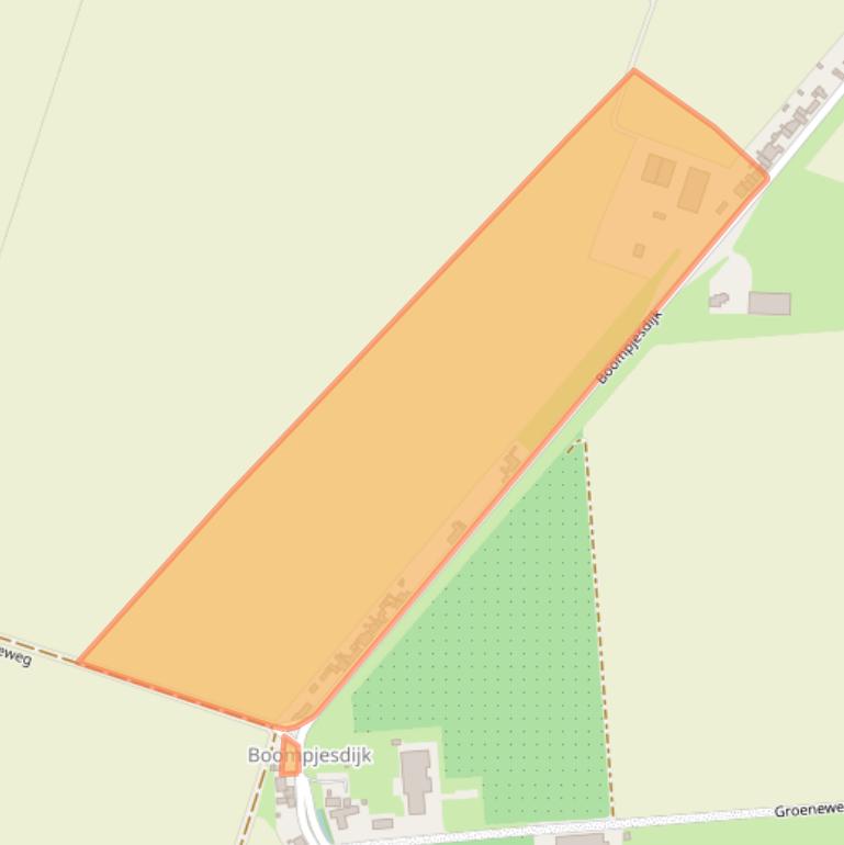 Kaart van postcodegebied 4671PS.