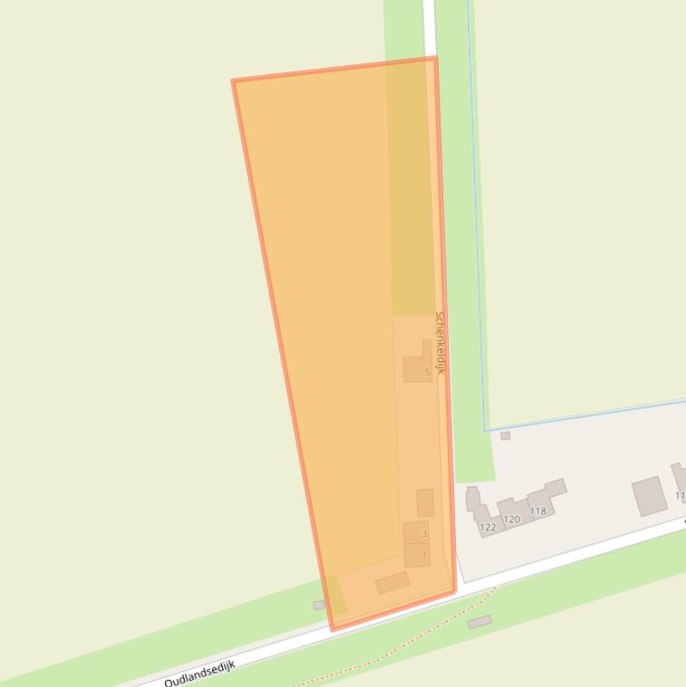 Kaart van postcodegebied 4671RD.