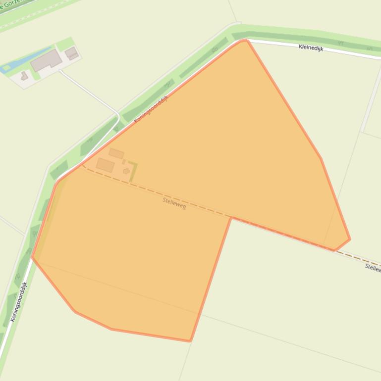 Kaart van postcodegebied 4671TA.