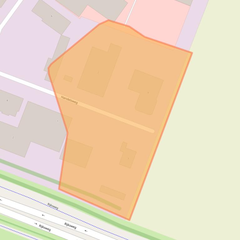 Kaart van postcodegebied 4675RC.