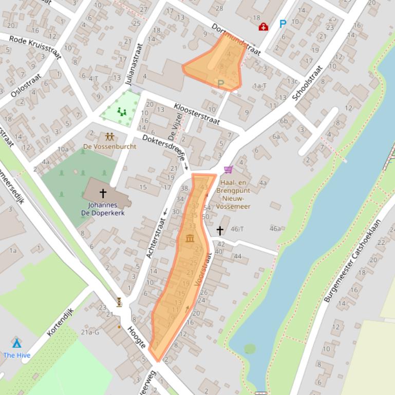 Kaart van postcodegebied 4681AC.