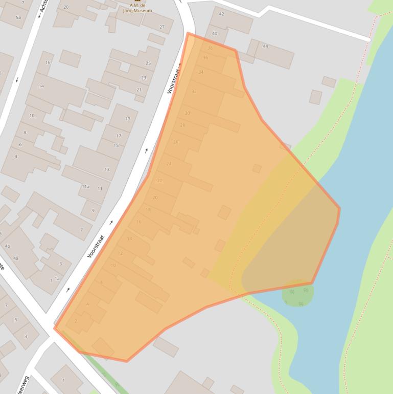 Kaart van postcodegebied 4681AD.