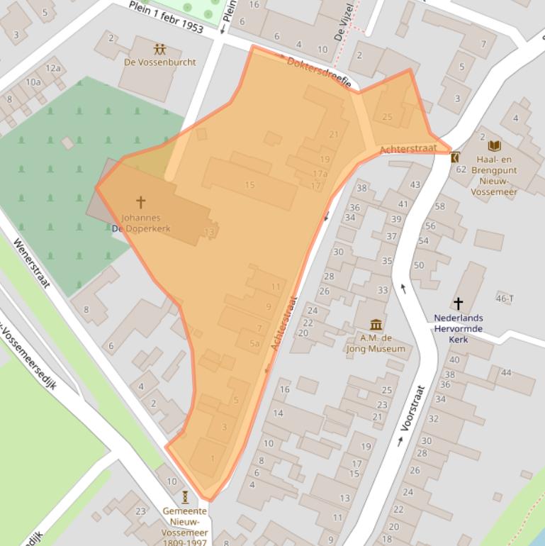 Kaart van postcodegebied 4681AG.