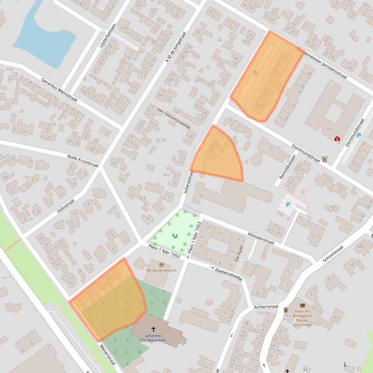 Kaart van postcodegebied 4681AM.